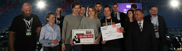 Zwycięscy hackathonu w Krakowie w kategorii „TA-X"