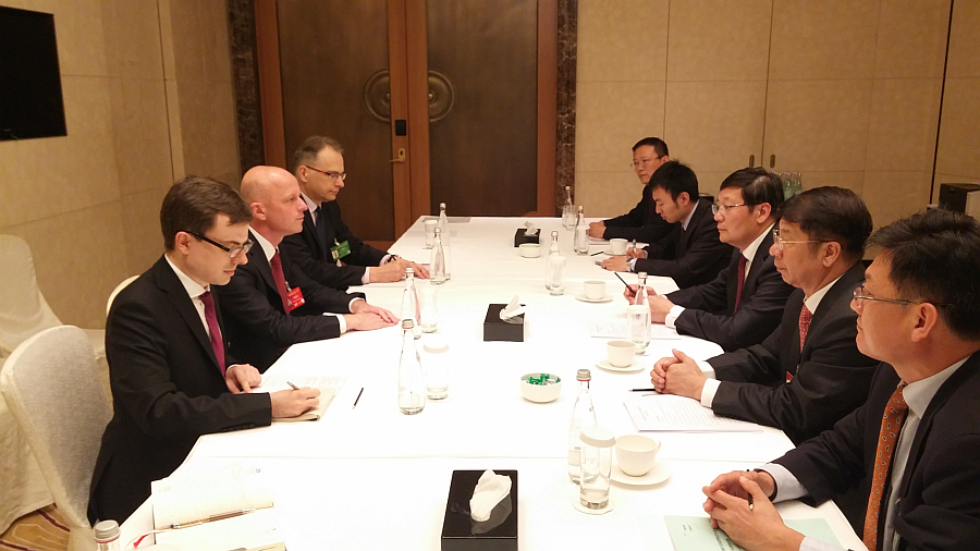 Spotkanie ministrów Polski i Chin