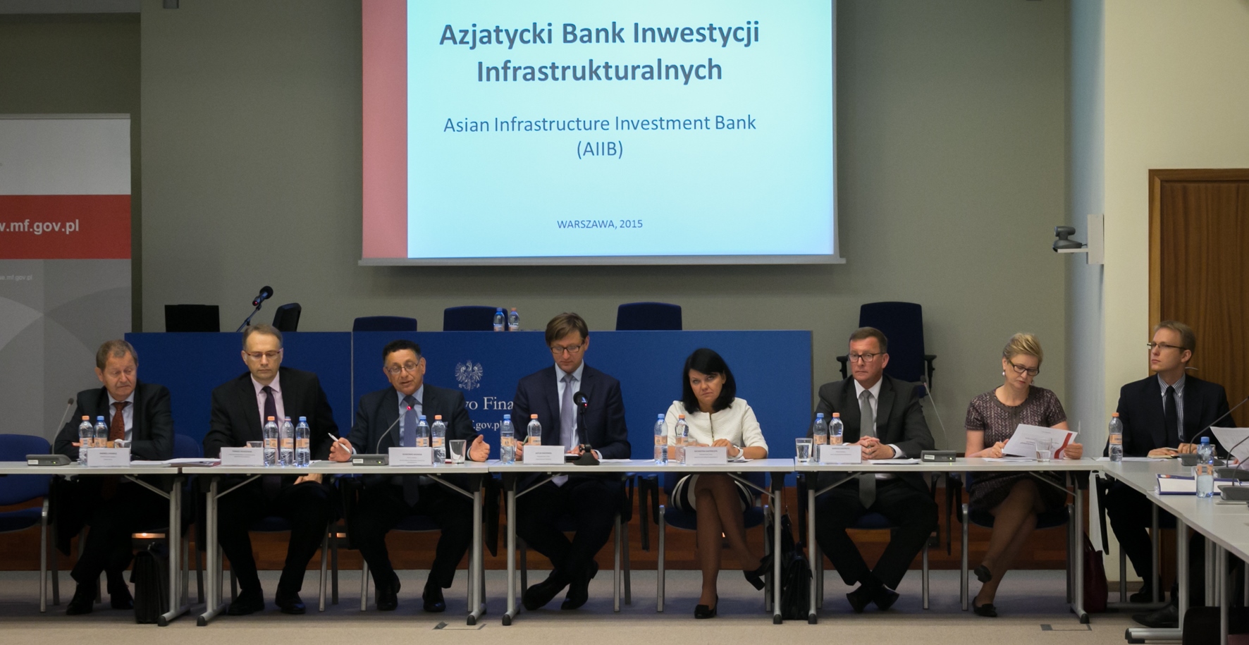Uczestnicy spotkania dot. udziału Polski w AIIB. Źródło: MSZ.