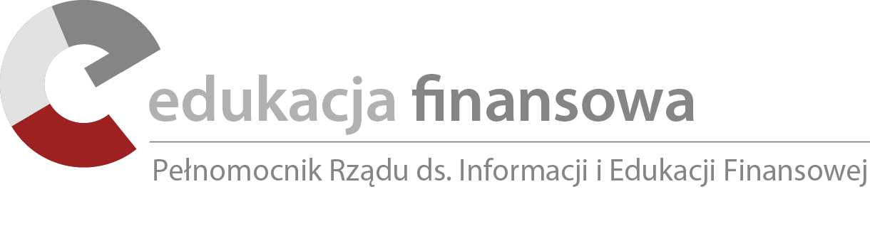 Edukacja finansowa - logo pełnomocnika rządu ds. informacji i edukacji finansowej