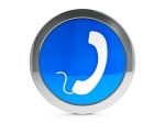 Dyżury telefoniczne w Ministerstwie Finansów - grafika przedstawia słuchawkę telefonu na niebieskim tle