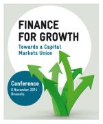 Logo Konferencji Finance for Growth Komisji Europejskiej -  źródło Komisja Europejska