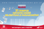 Grafika promująca Loterię Paragonową w tym napis 