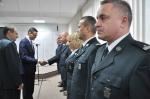 Na zdjęciu wiceminister M.Morawiecki wita się z kierownictwem KAS na Podkarpaciu