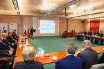 Minister finansów T.Czerwińska podczas wystąpienia w IAS Lublin, widoczni uczestnicy narady